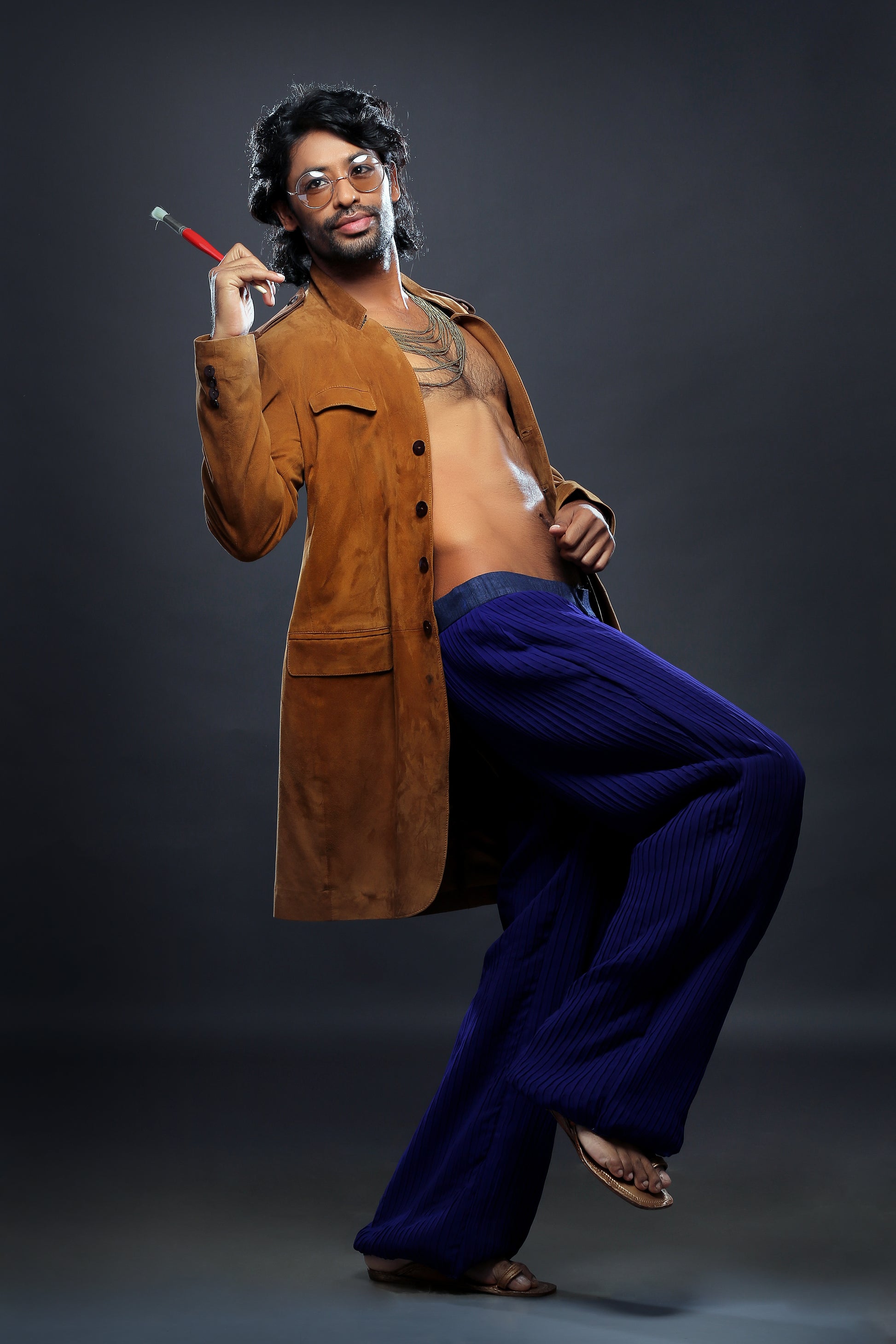 Elegant Pure Suede Sherwani Set | Aaditya Bhargava